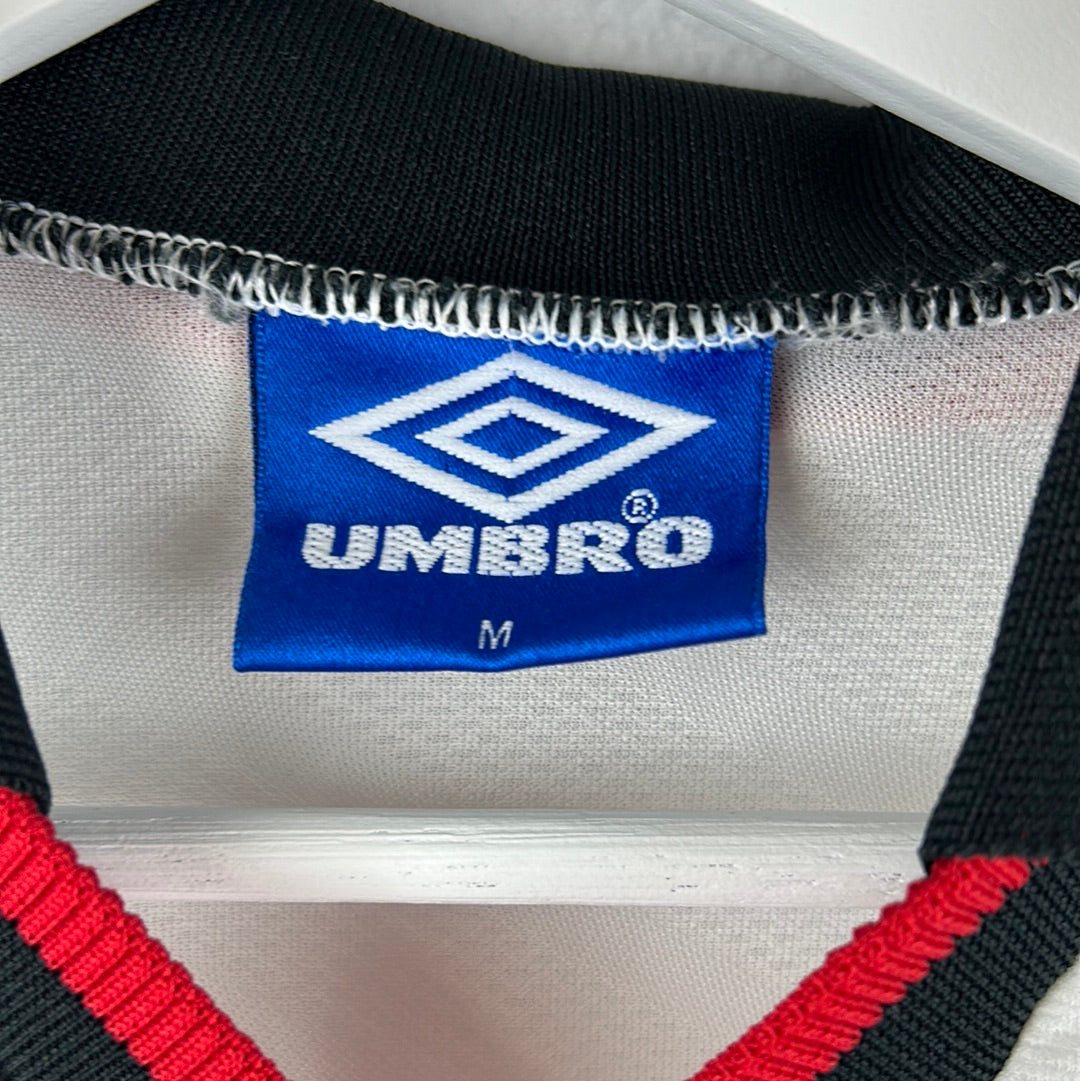 Manchester United 1996-1997 Away Shirt - Medium - Champions Embroidery