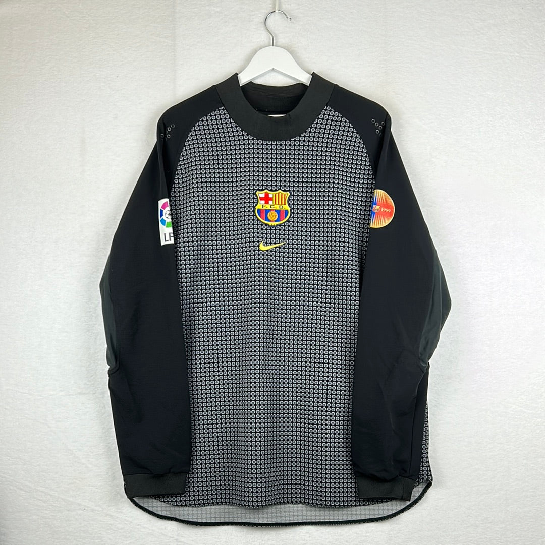 Barcelona 2000/2001 Player Issue Goalkeeper Shirt - Dutruel 1