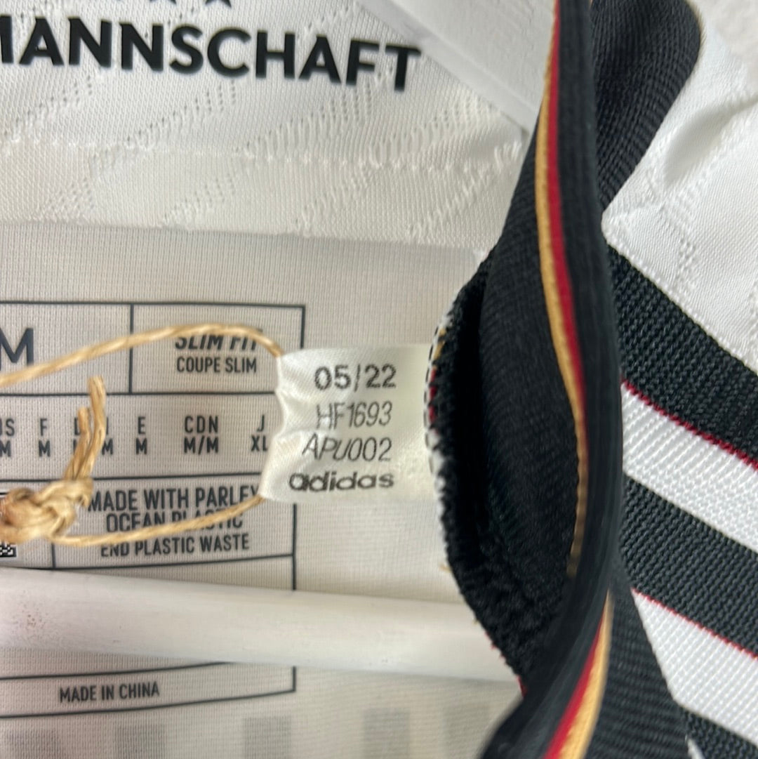 Germany 2022 Home Shirt - Official Adidas Shirt