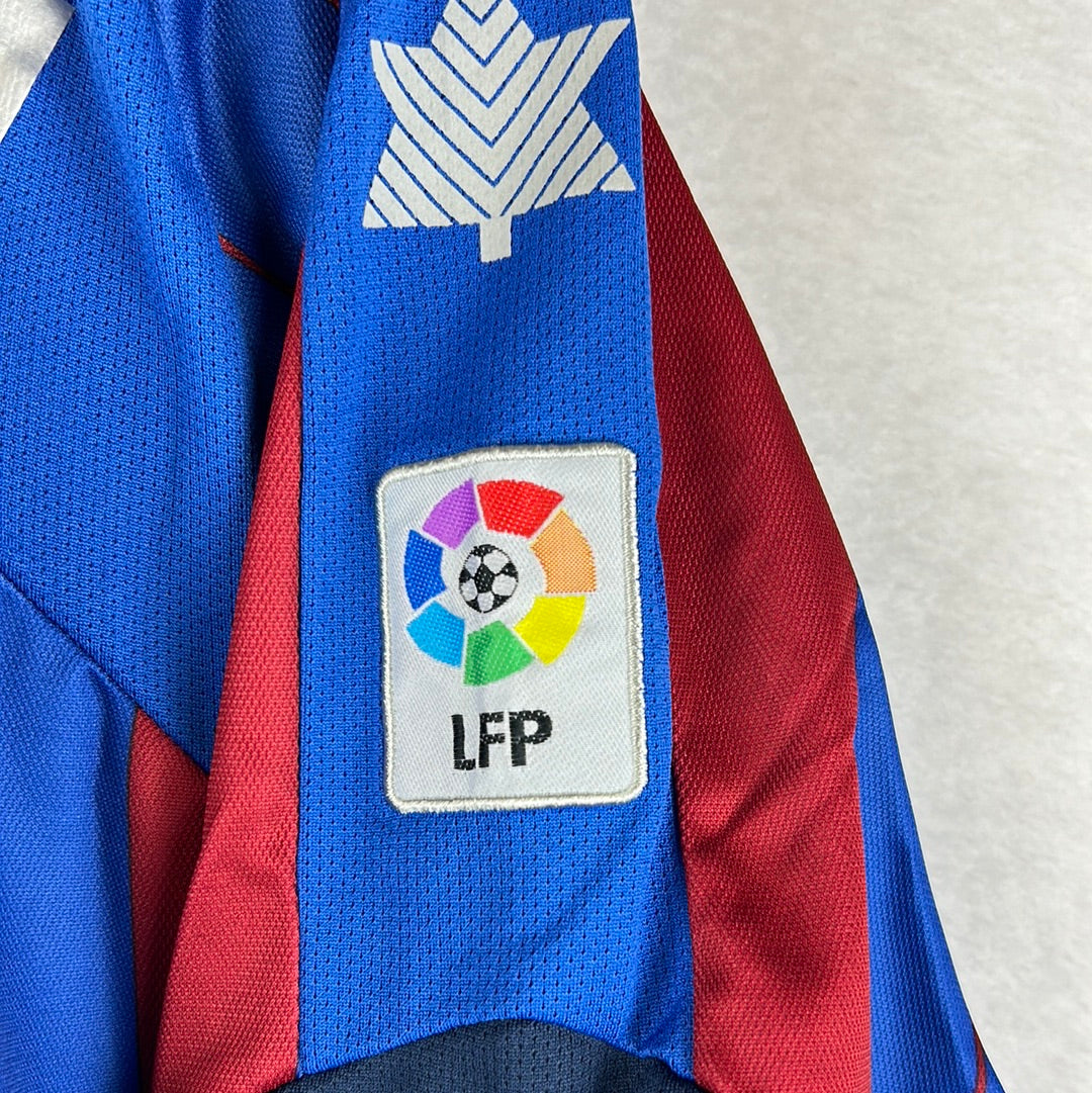 Levante 2006-2007 Player Issue Home Shirt - Large - Berson 12