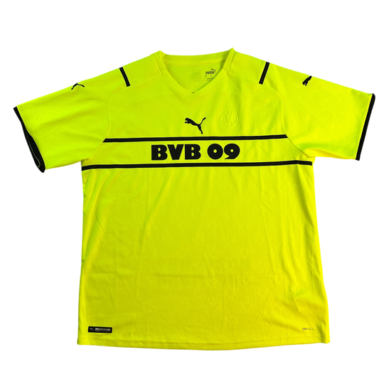 Dortmund Home Cup Shirt 2021/2022 FRONT WITH bvb 09 PRINT