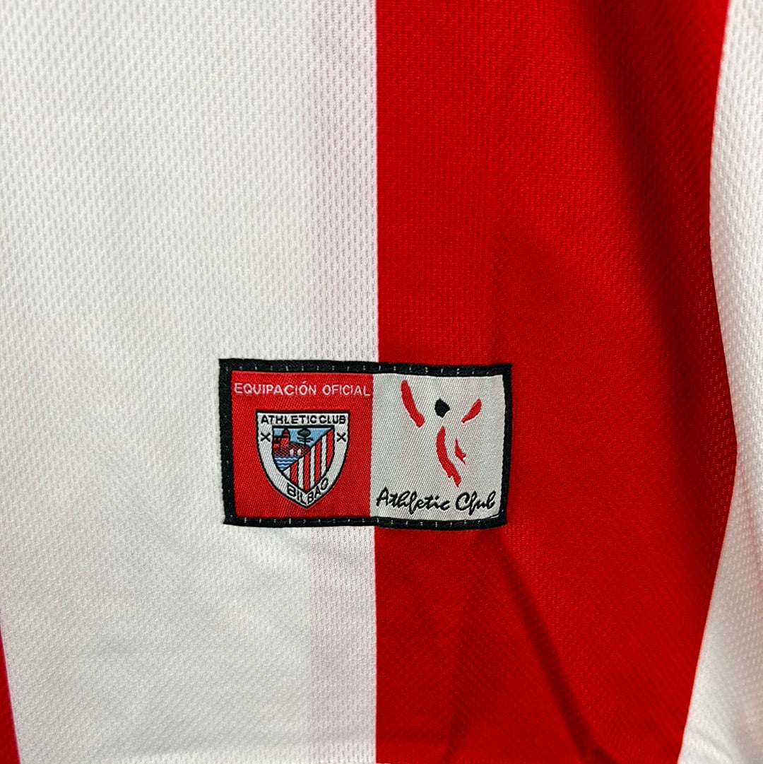 Athletic Bilbao 2008/2009 Match Worn Home Shirt - Yeste 10