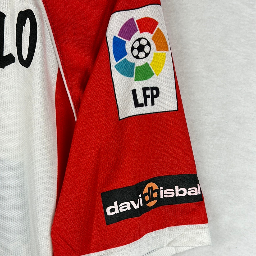 U. D. Almeria 2007-2008 Player Issue Home Shirt - Medium - Felipe Melo 4