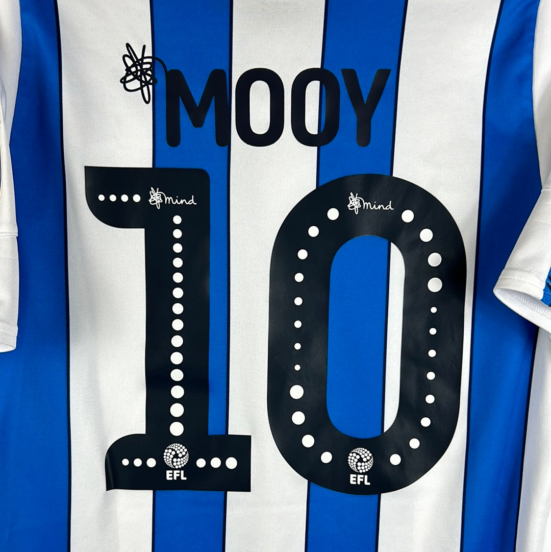 Huddersfield Town 2019/2020 Match Worn Home Shirt - Mooy 10