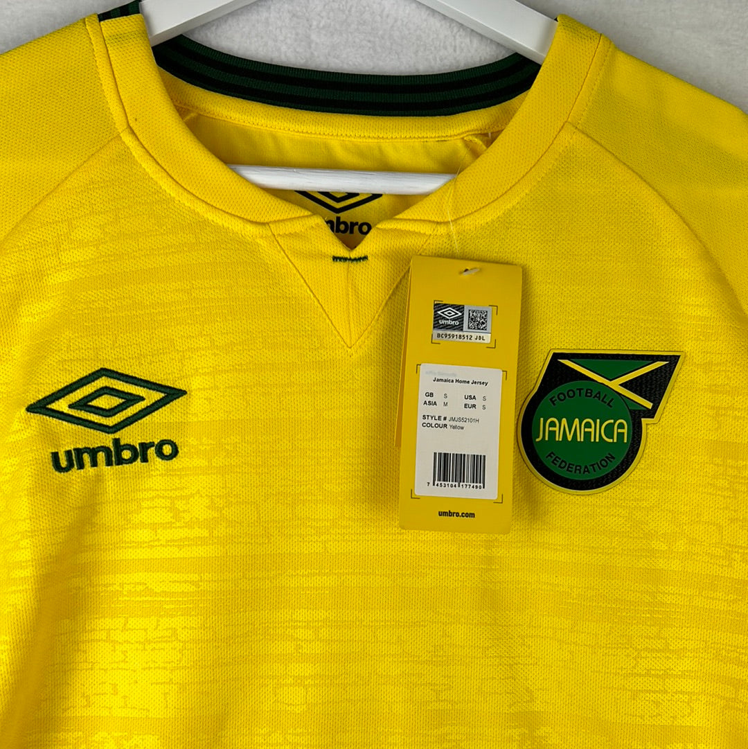 Jamaica 2021-2022 Home Shirt - Small - New with Tags
