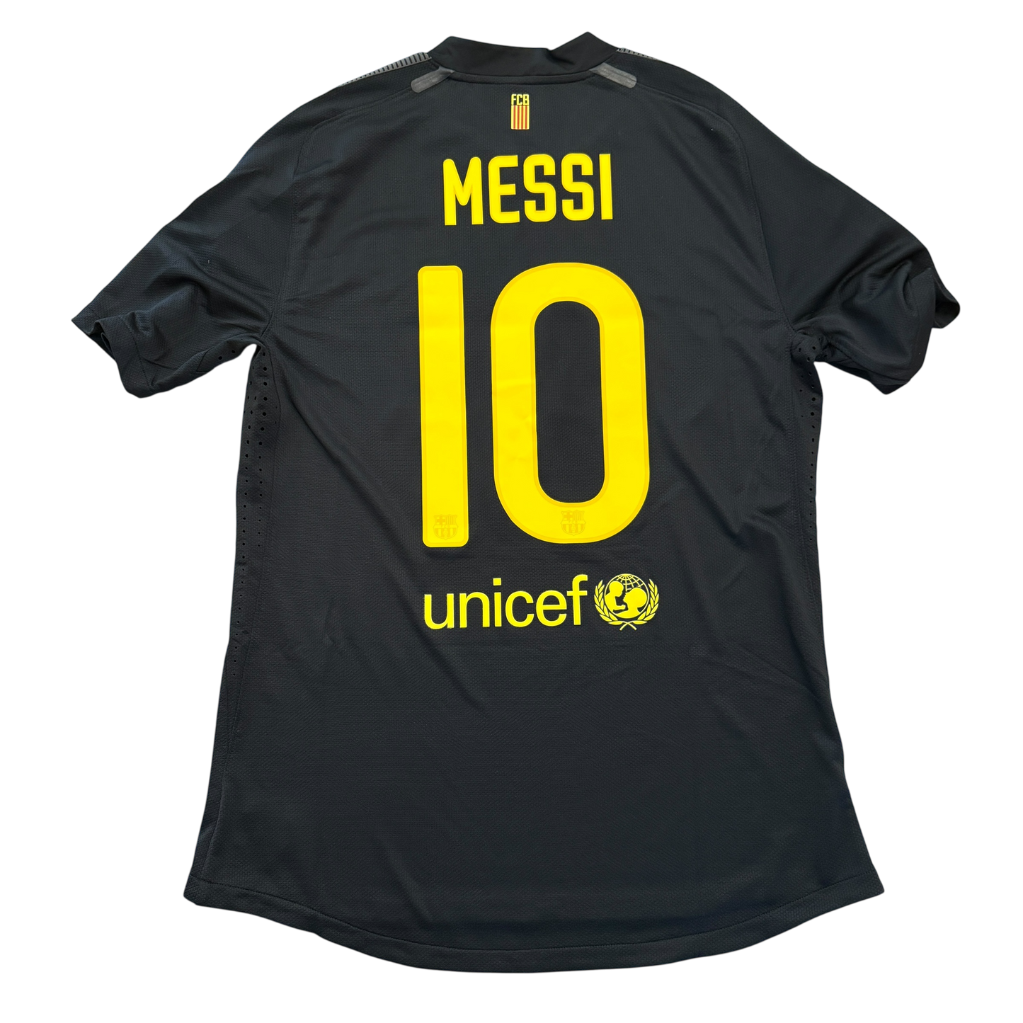 Barcelona 2011/2012 Player Issue Away Shirt - Messi 10 back La Liga print