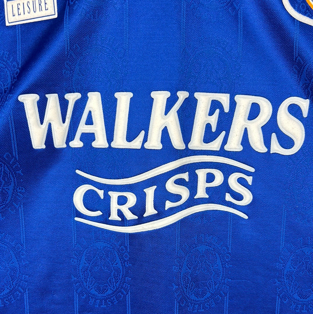 Leicester City 1993/1994/1995 Home Shirt - Excellent Condition - Extra Large