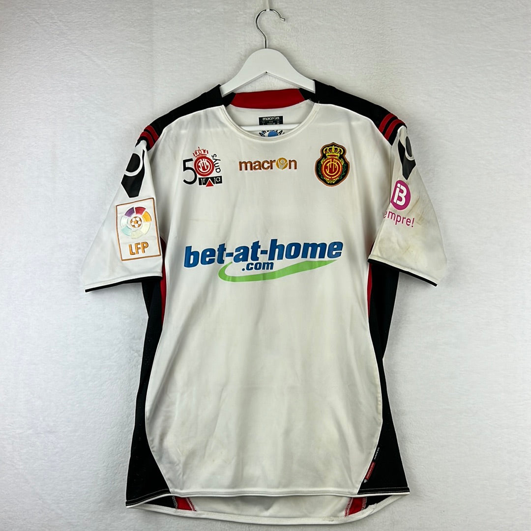 RCD Mallorca 2010-2011 Match Worn Away Shirt - Webo 9