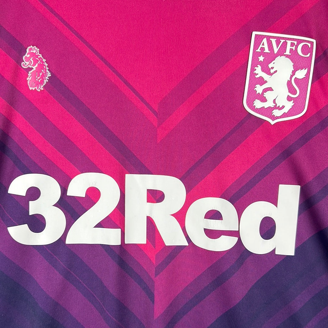 Aston Villa 2018/2019 Away Shirt - Extra Large - Very Good Condition