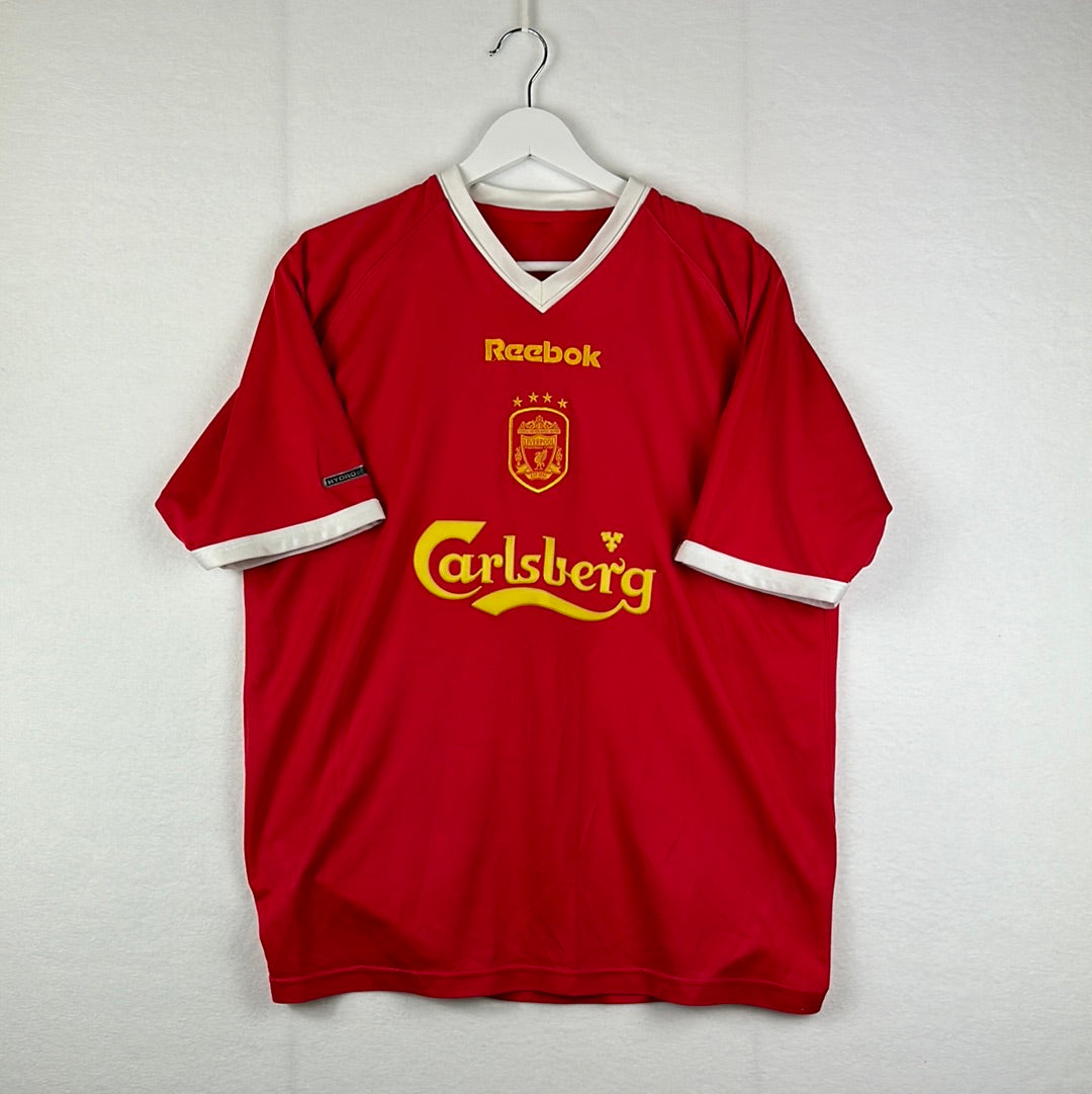 Liverpool European Home Shirt 2001