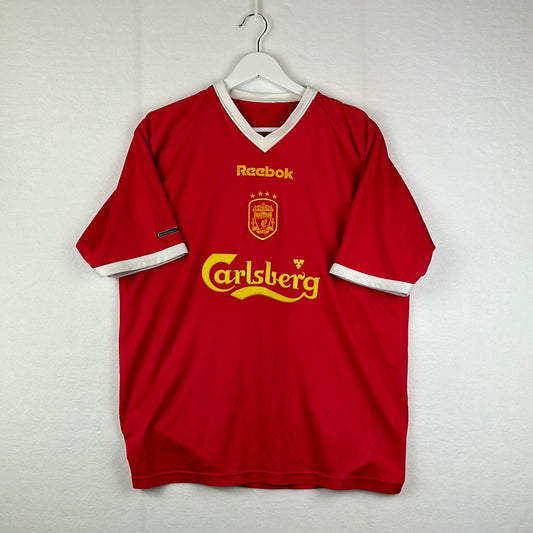 Liverpool European Home Shirt 2001