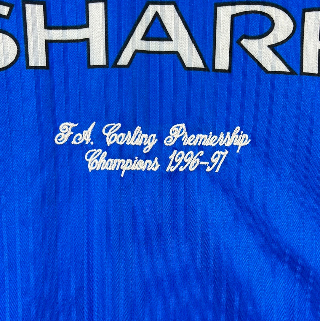 Manchester United 1996/1997 Third Shirt - Champions Embroidery