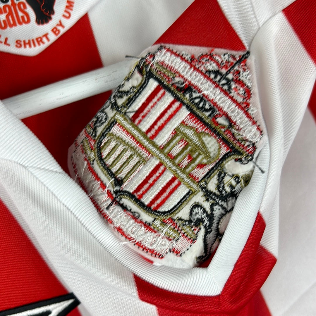 Sunderland 2007/2008 Player Issue Home Shirt - Cole 20