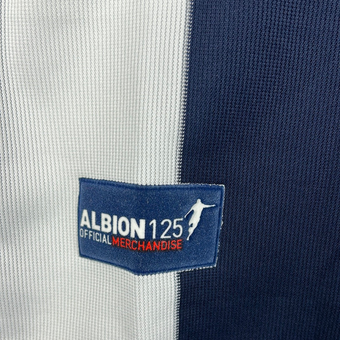 West Bromwich Albion 2003/2004 Match Worn Home Shirt - Kinsella