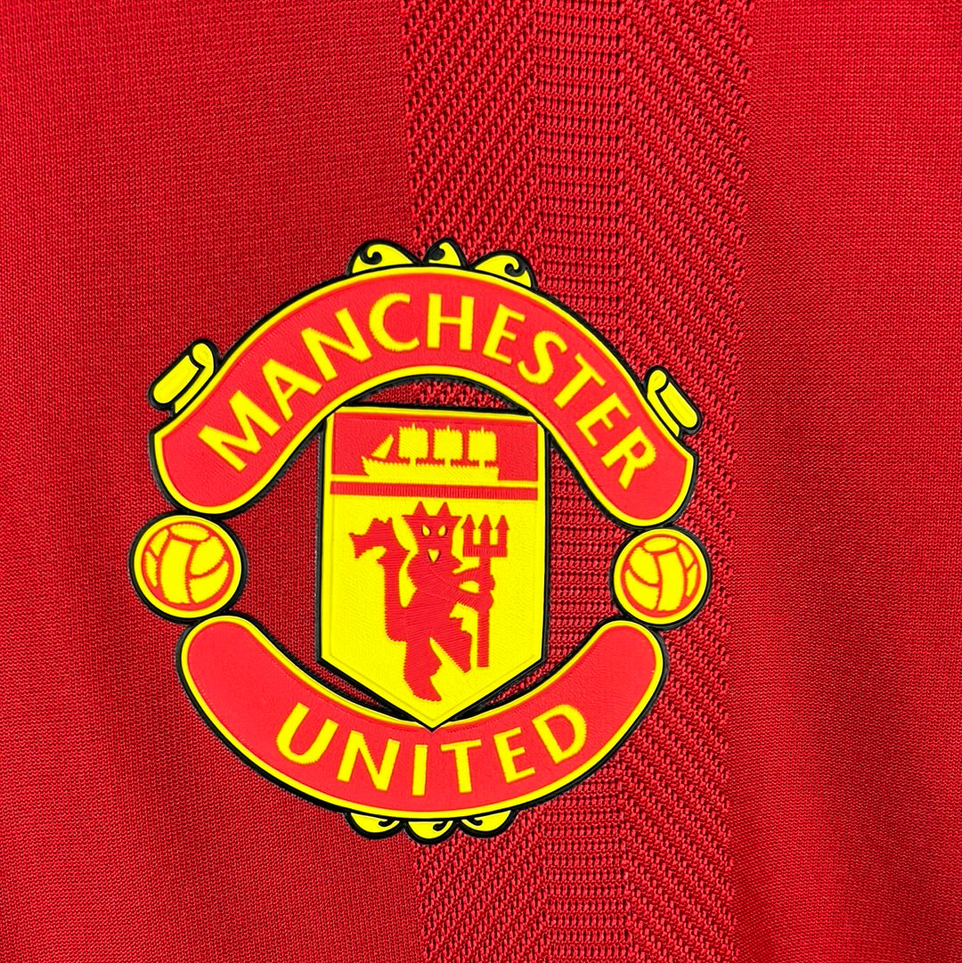 Manchester United 2021/2022 Player Issue Home Shirt - Shaw 3