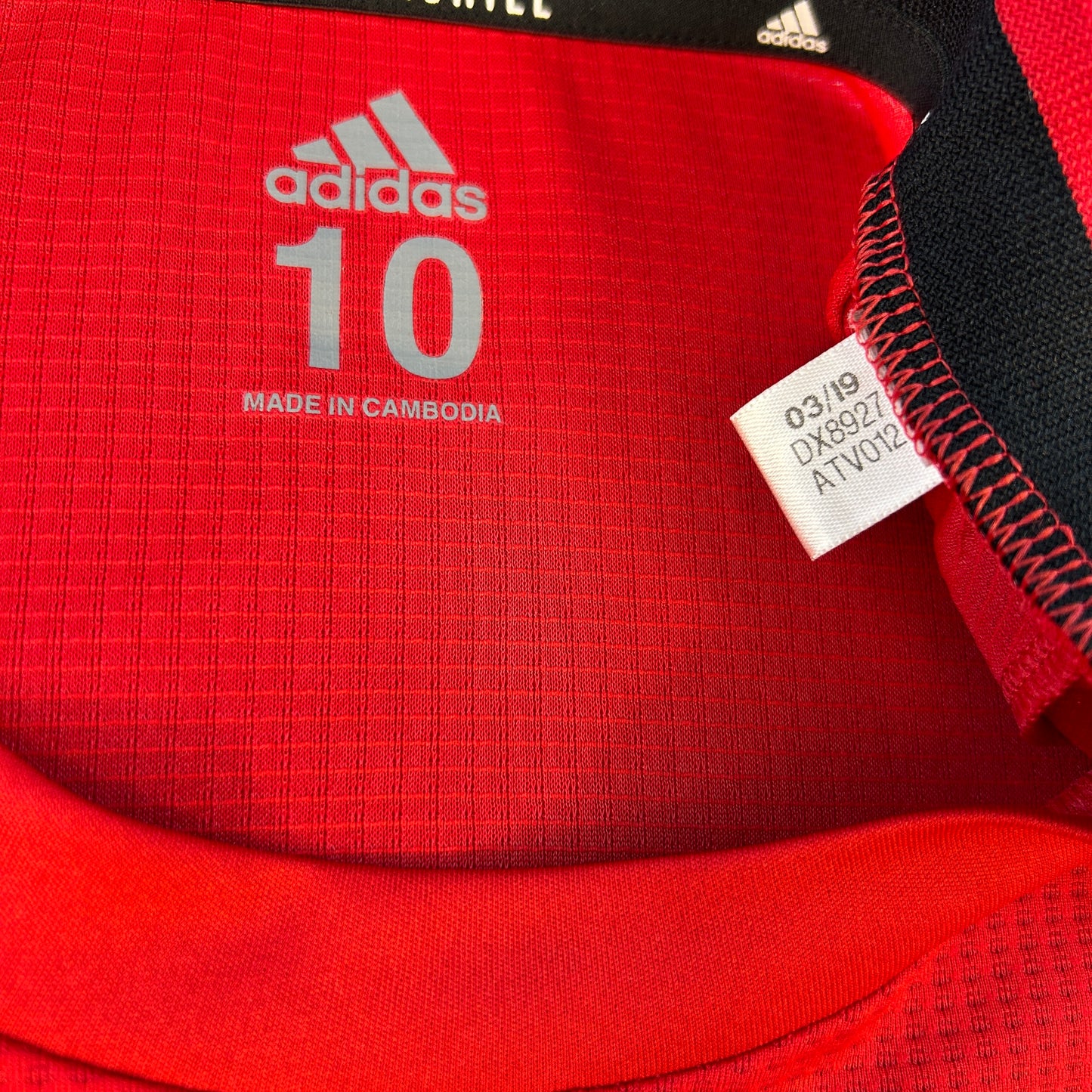 Manchester United 2019/2020 Player Spec Home Shirt