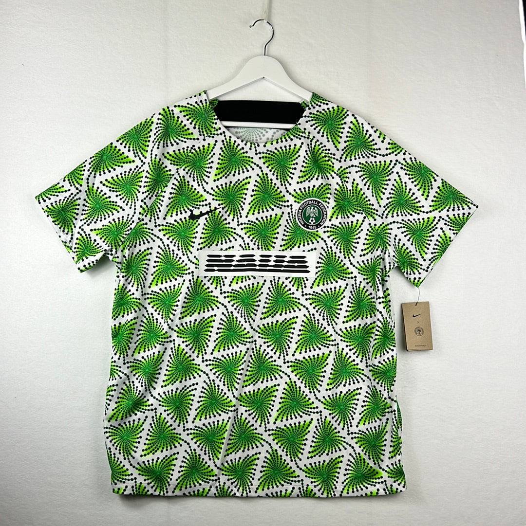 Nigeria 2022-2023 Pre-Match Shirt