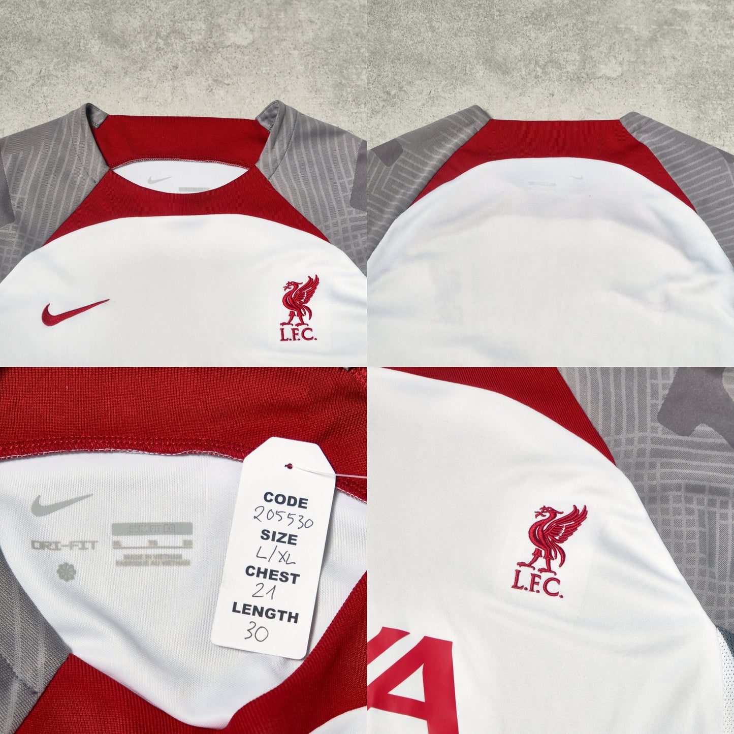 2022/23 Liverpool Training Shirt Nike (L/XL)