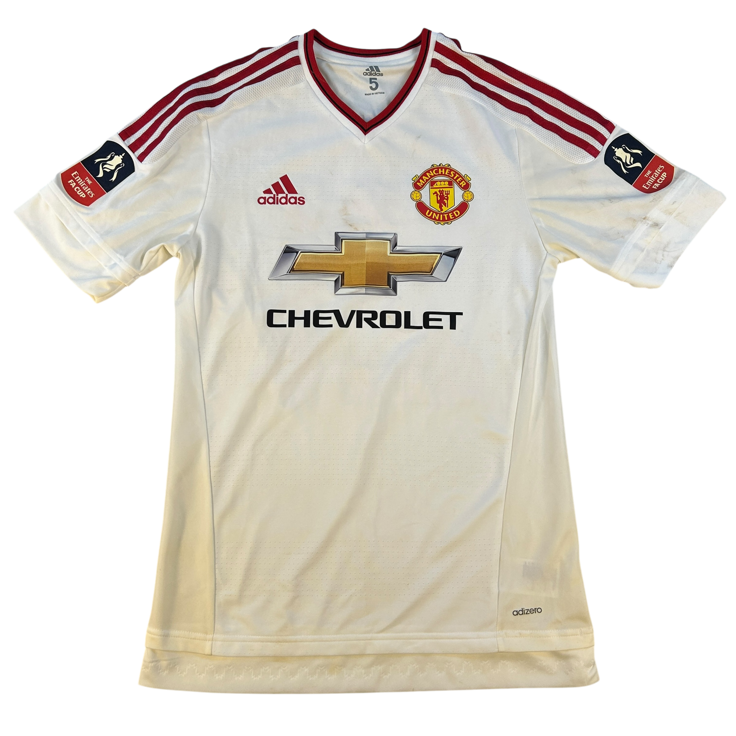 Manchester United 2015/2016 Match Worn Away Shirt