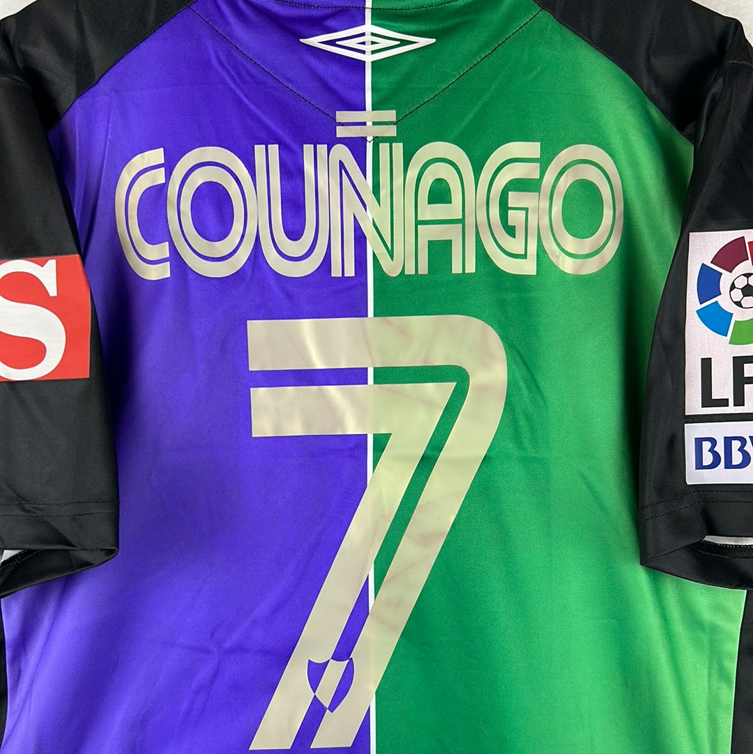 Malaga 2006-2007 Match Worn Away Shirt - Large - Counago 7