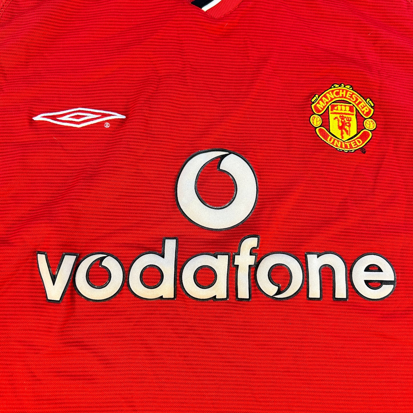 Manchester United 2000/2001 Youth Home Shirt - Very Good Condition - Fits Small Adult