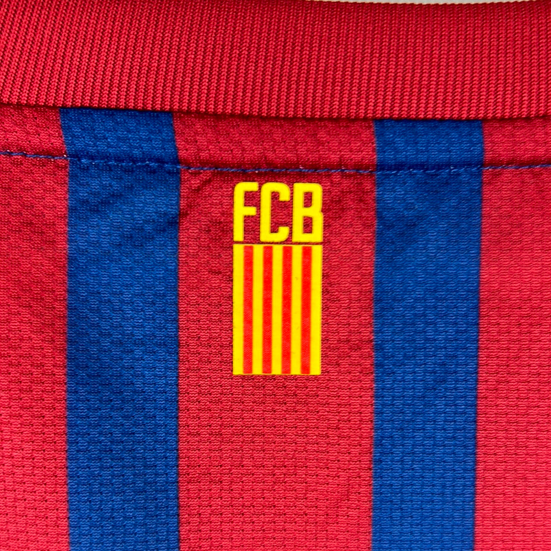 Barcelona 2011/2012 Player Issue Home Shirt - 22 - Pre Season Shirt