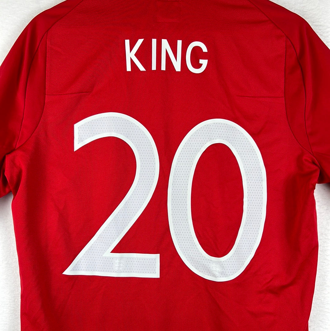 England Match Issued 2010 Away Shirt v Solvenia - Player Shirt