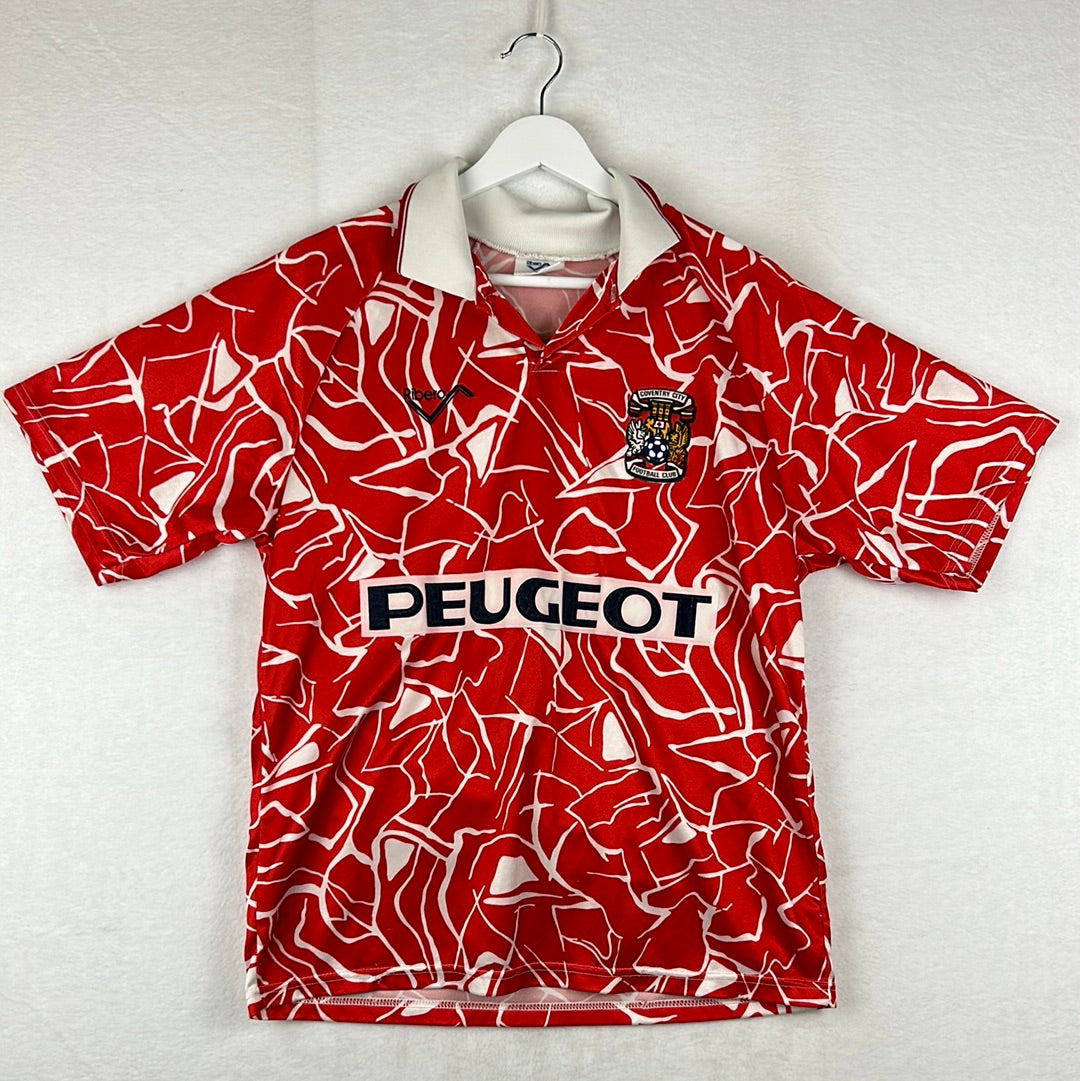Coventry City 1992-1993-1994 Away Shirt - Medium - Quinn 10