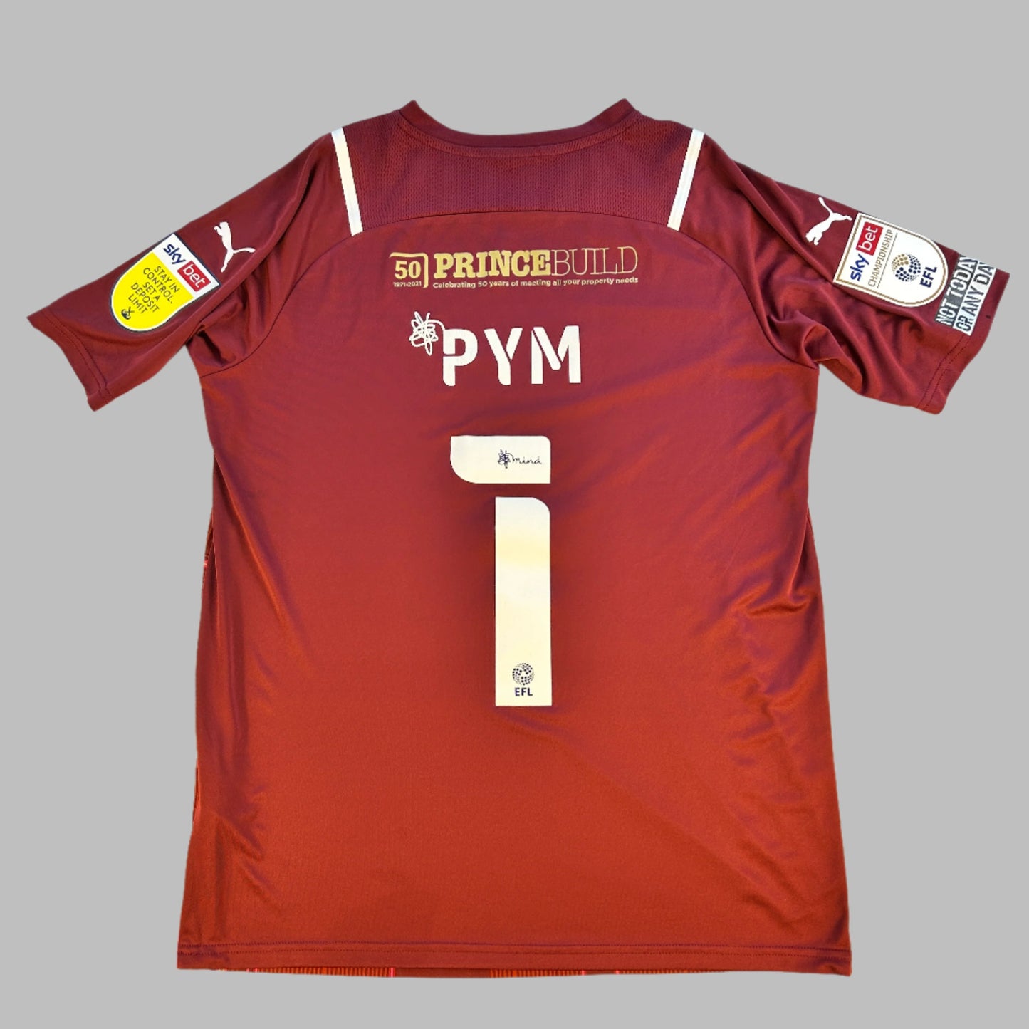 Peterborough United 2021/2022 Player Issue Goalkeeper Shirt