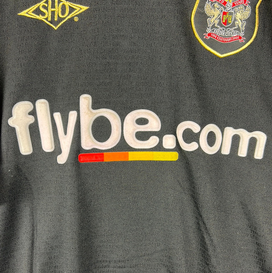 Exeter City 2004/2005 Player Issue Home Shirt - Sawyer 3