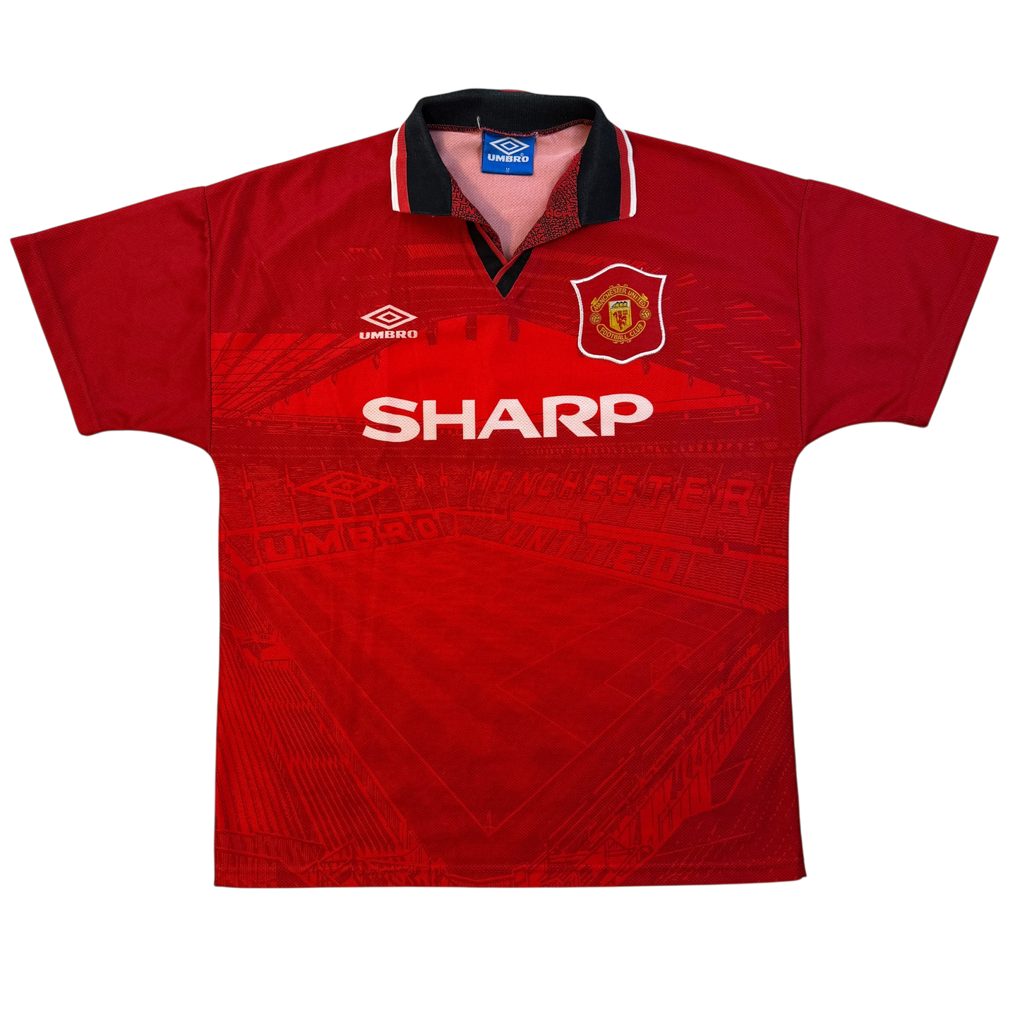 Manchester United 1994-1995-1996 Home Shirt - Medium