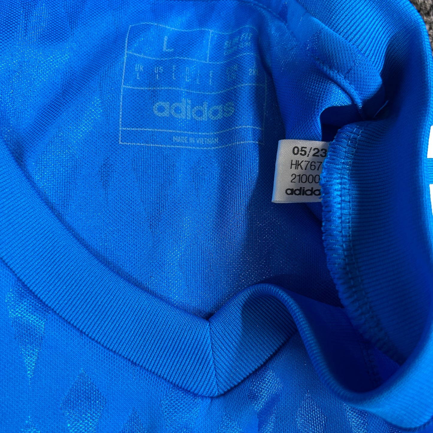 Arsenal 2023/2024 Blue Goalkeeper Shirt - Large - Mint