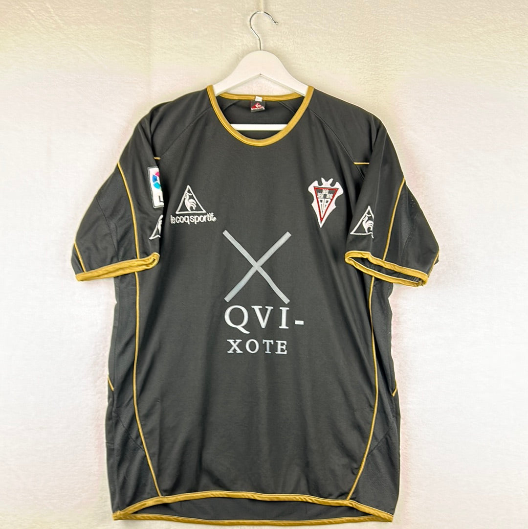 Albacete 2004-2005 Player Issue Away Shirt front