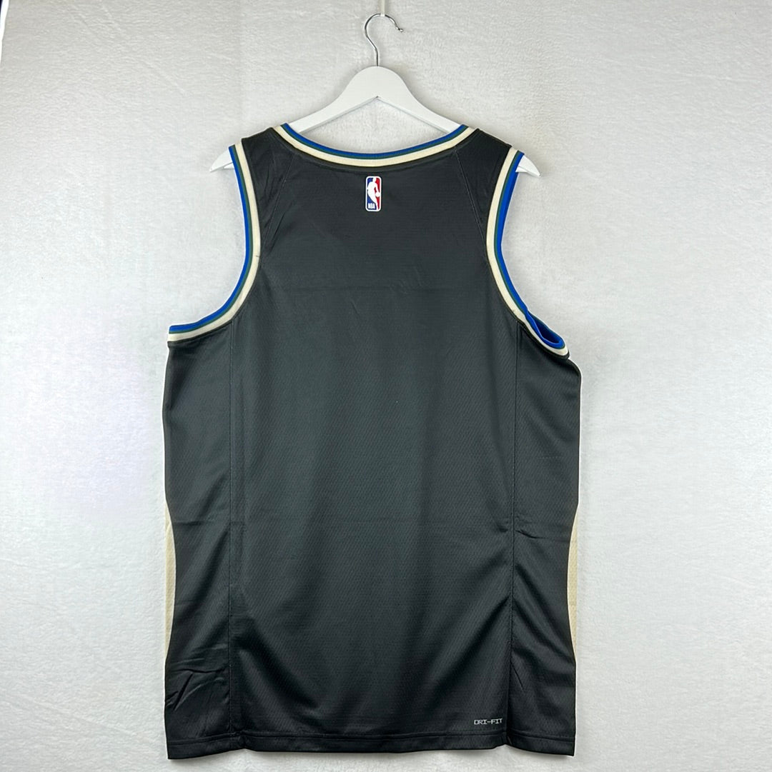 Milwaukee Bucks Road Jersey - Statement Edition - Large - New with Tags