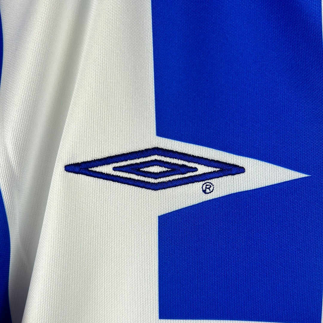 Alaves 2005-2006 Match Worn Home Shirt - XL - Nene 23