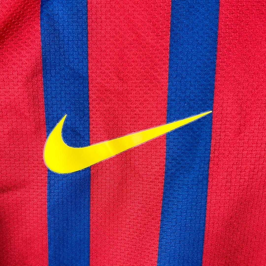 Barcelona 2011/2012 Player Issue Home Shirt - Puyol 5