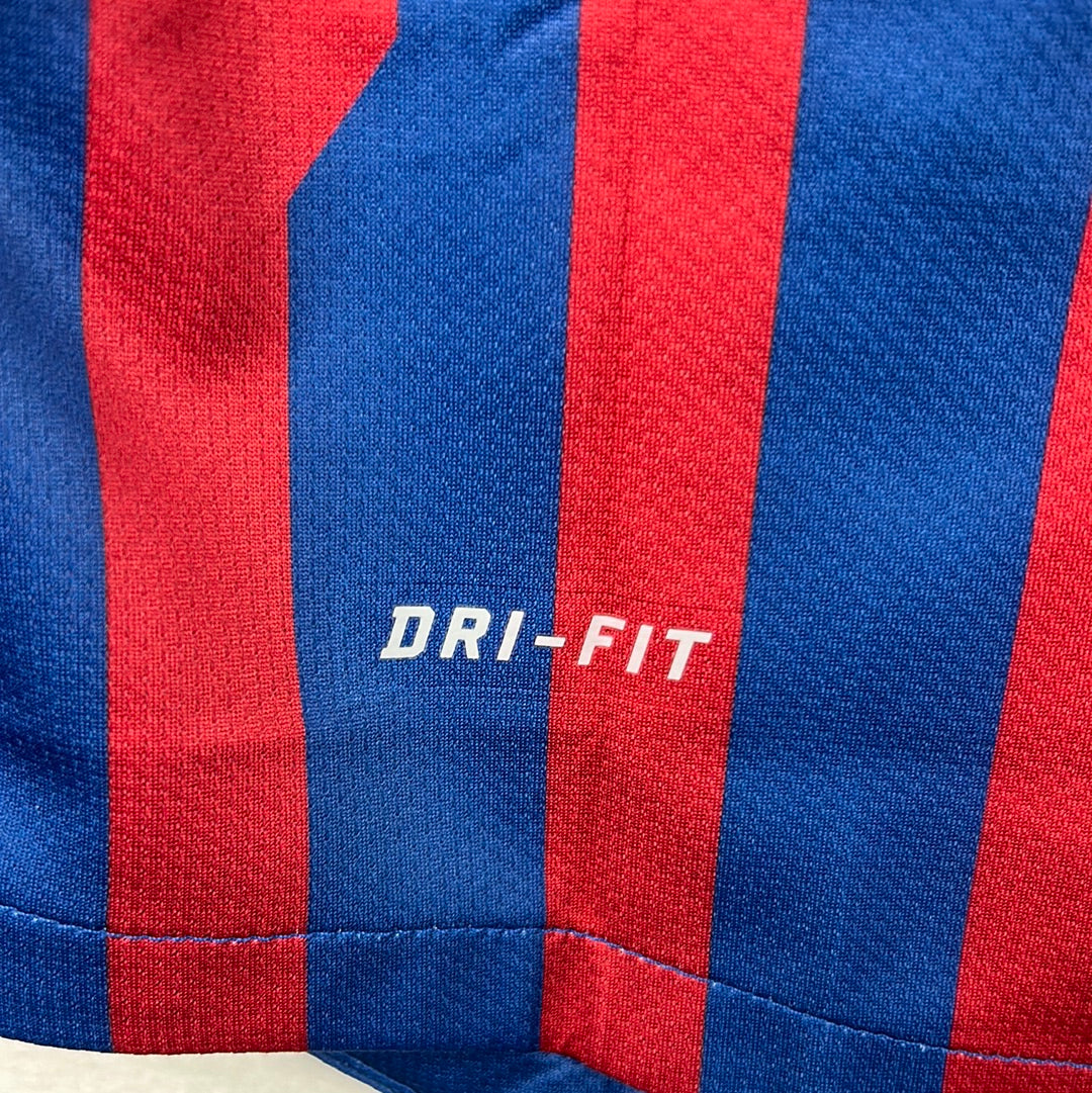 Barcelona 2011/2012 Player Issue Home Shirt - 22 - Pre Season Shirt