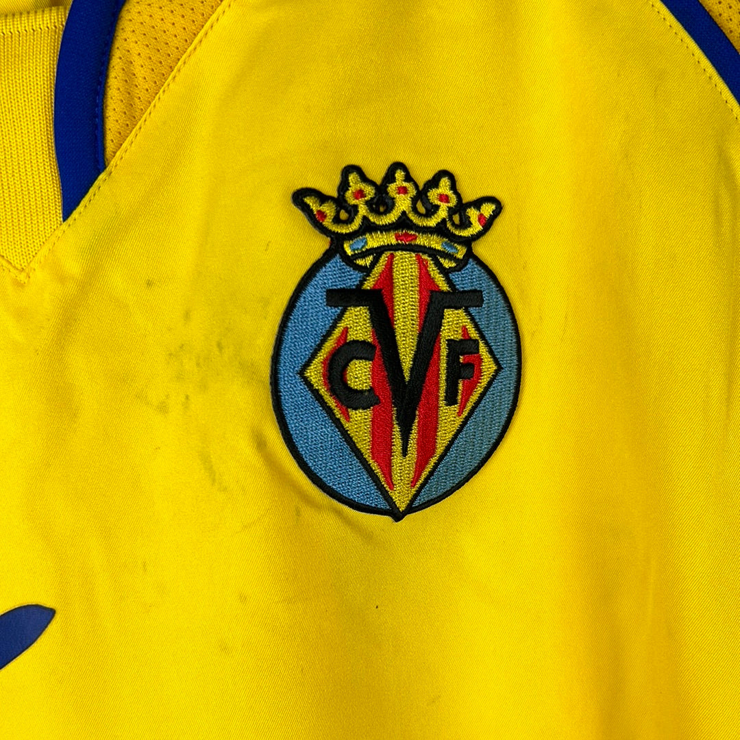 Villareal 2004/2005 Match Worn Home Shirt - Guayre 7