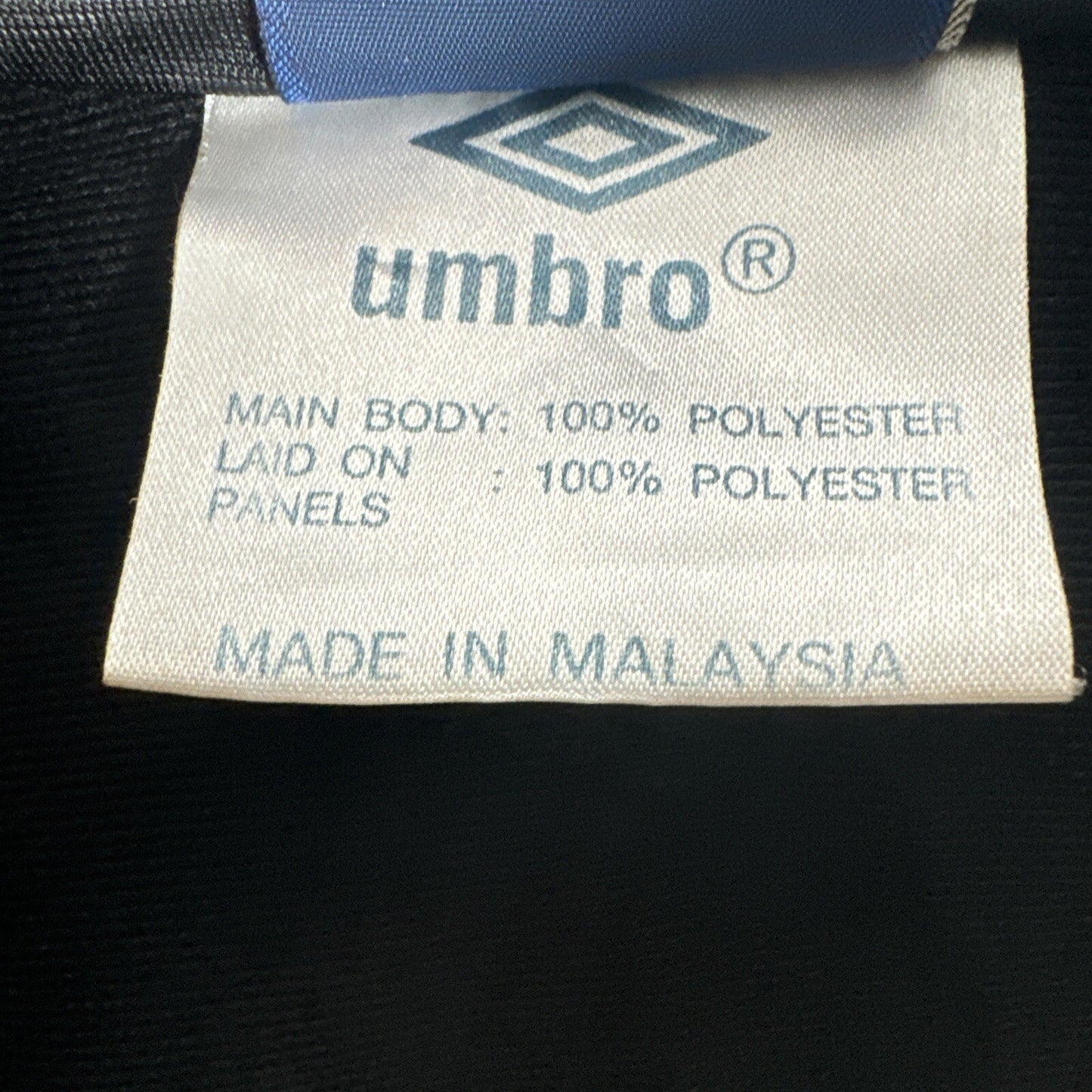 Newcastle United 1990/1991 Umbro Football Track Jacket Medium