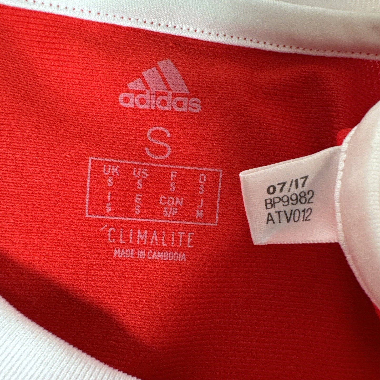 Wales 2018/2019/2020 Home Football Shirt Men’s Small