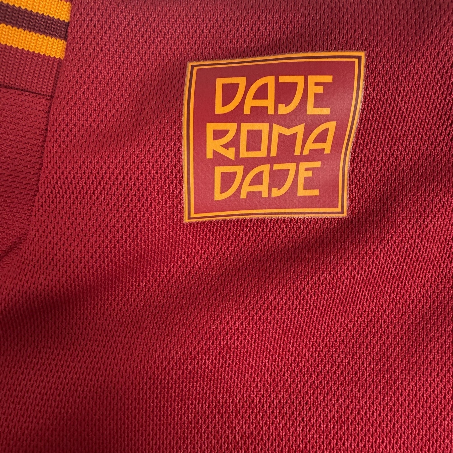 AS Roma 2023/2024 Home Football Shirt Small