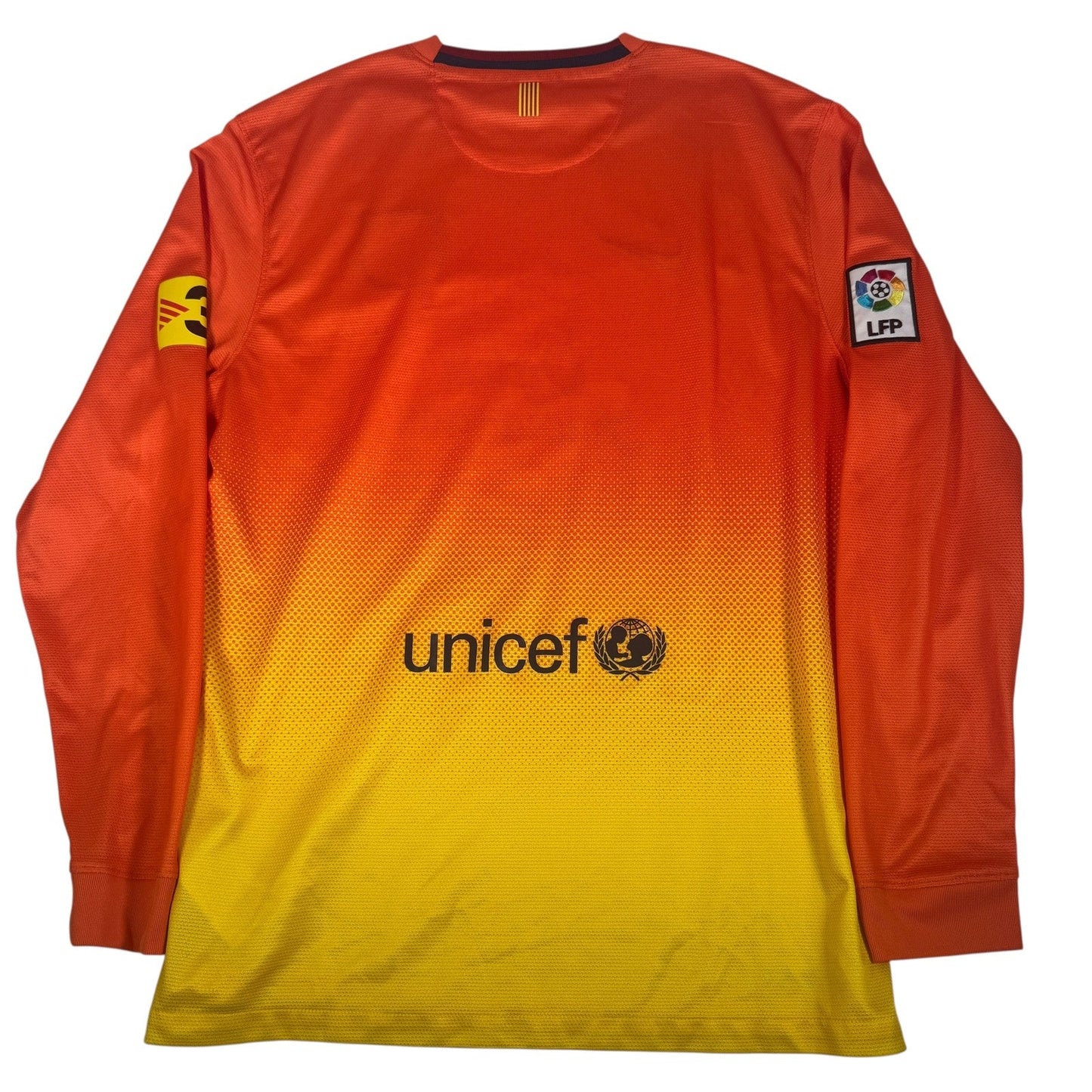 Barcelona 2012/2013 Away Long Sleeve Football Shirt Large