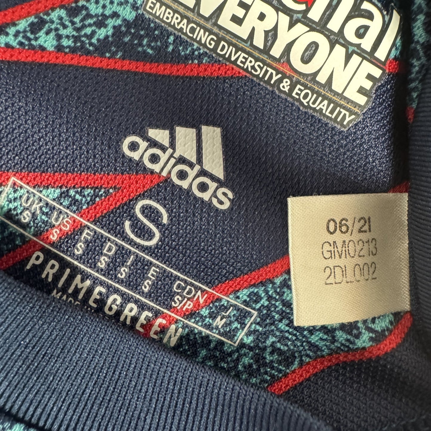 Arsenal 2021/2022 Third Football Shirt Small