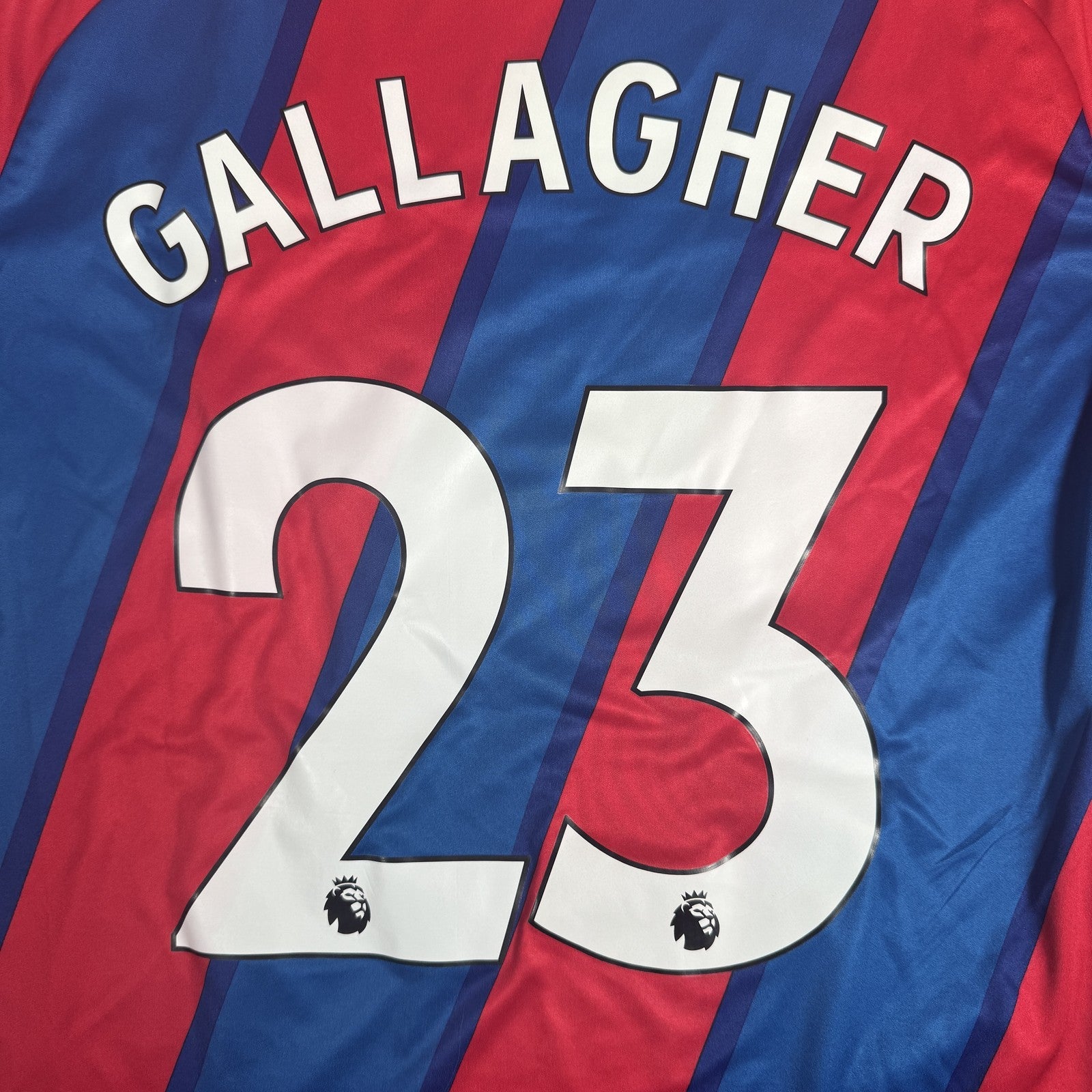 クリスタルパレス GALLAGHER 23番 シャツ GALLAGHER 23 Crystal Palace 2021/2022 Home Football Shirt XL