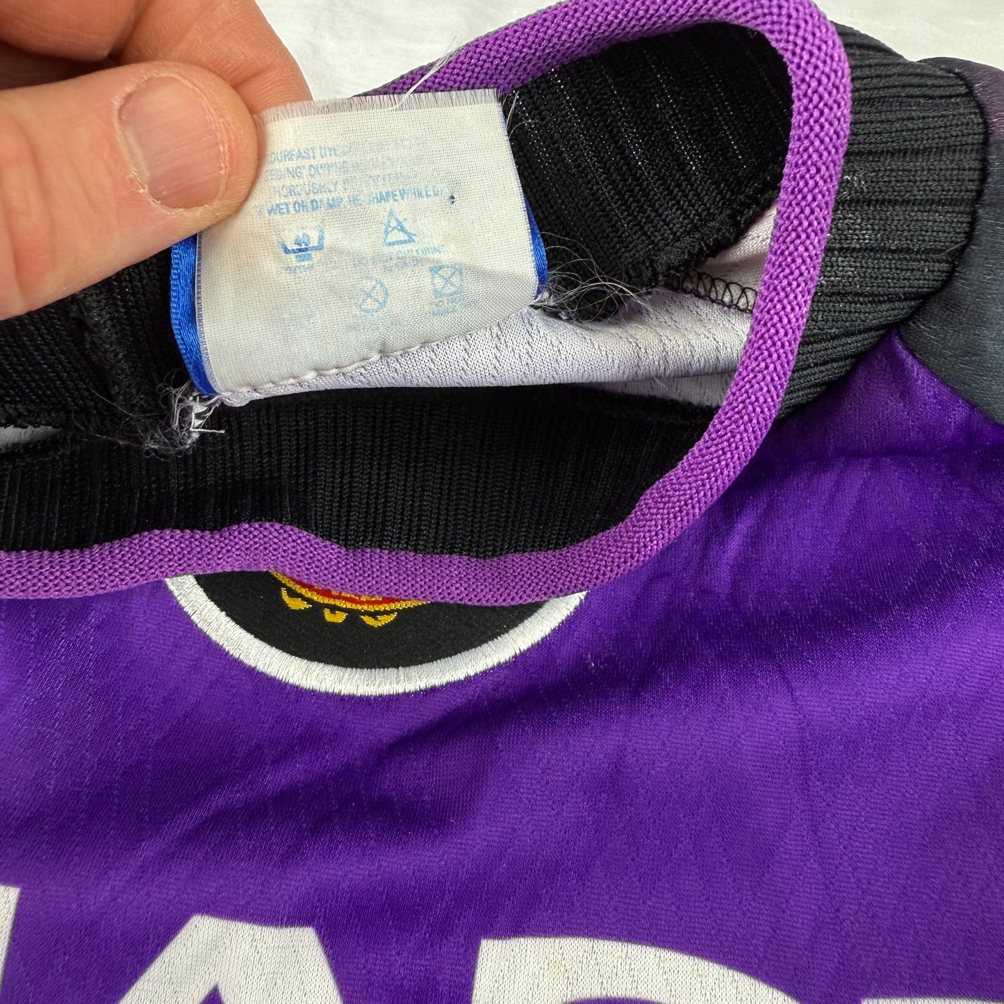 Manchester United 1996/1997 Away Goalkeeper Shirt - Medium Adult - Very Good Condition