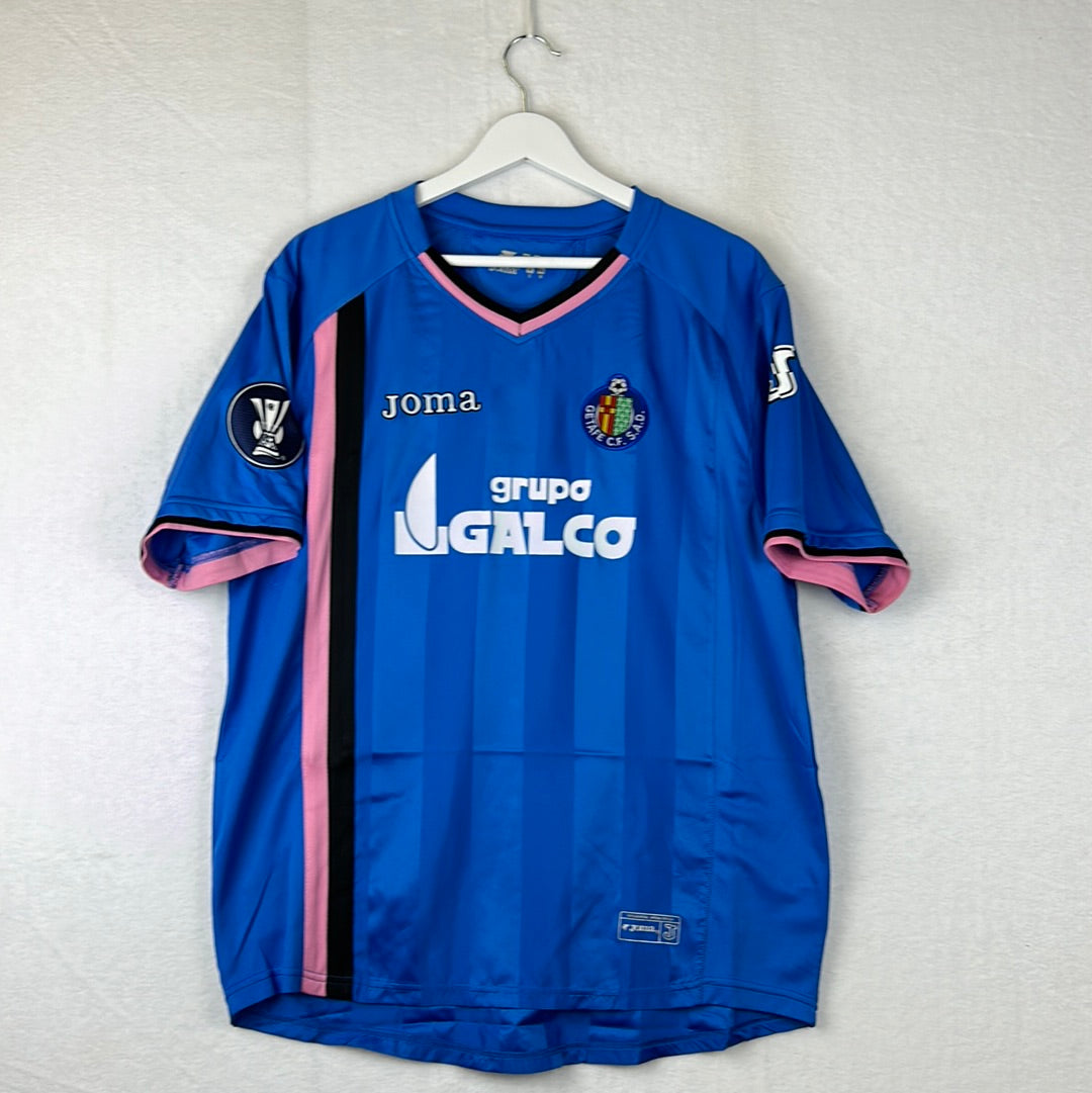 Getafe 2007/2008 Match Worn Fourth Shirt - De La Red 10