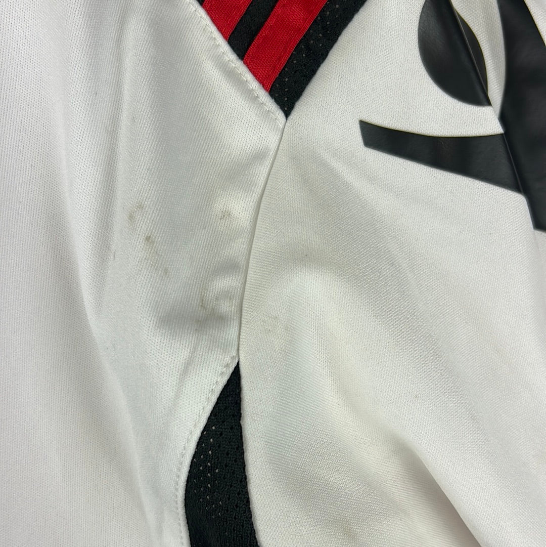 RCD Mallorca 2010-2011 Match Worn Away Shirt - Webo 9
