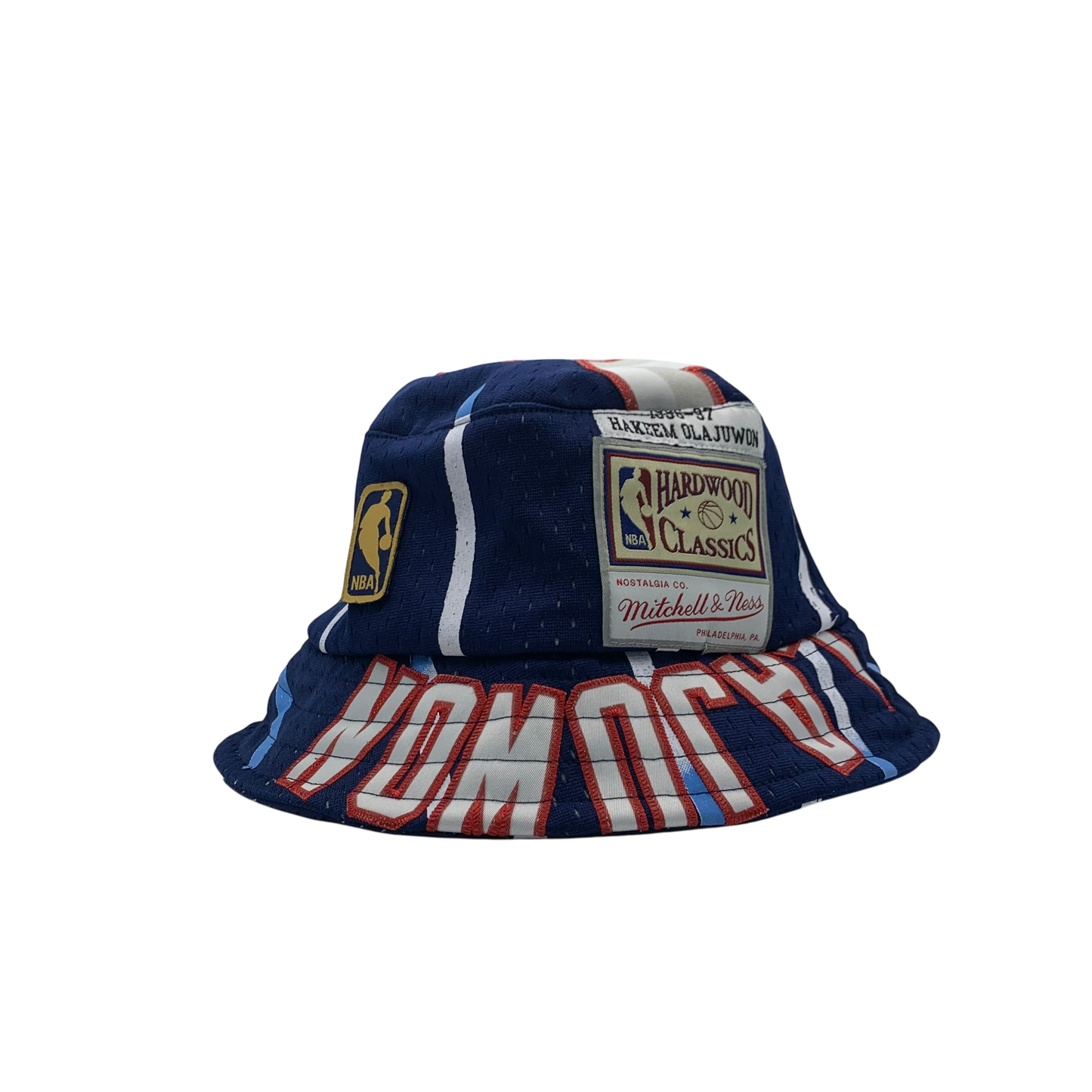 Houston Rockets Upcycled Vintage NBA Jersey Bucket Hat