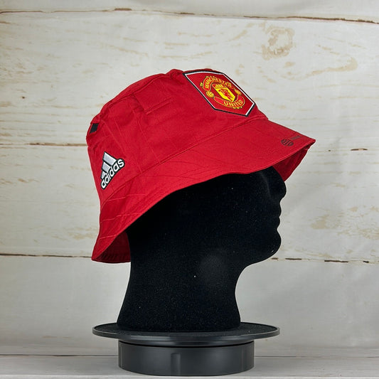 Manchester United 22/23 Upcycled Home Shirt Bucket Hat - 11
