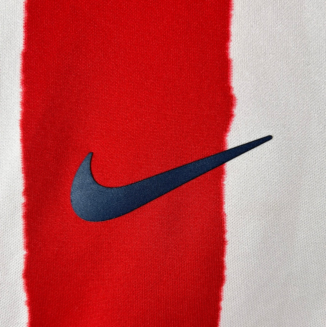 Atletico Madrid 2020/2021 Home Shirt - Small - Very Good